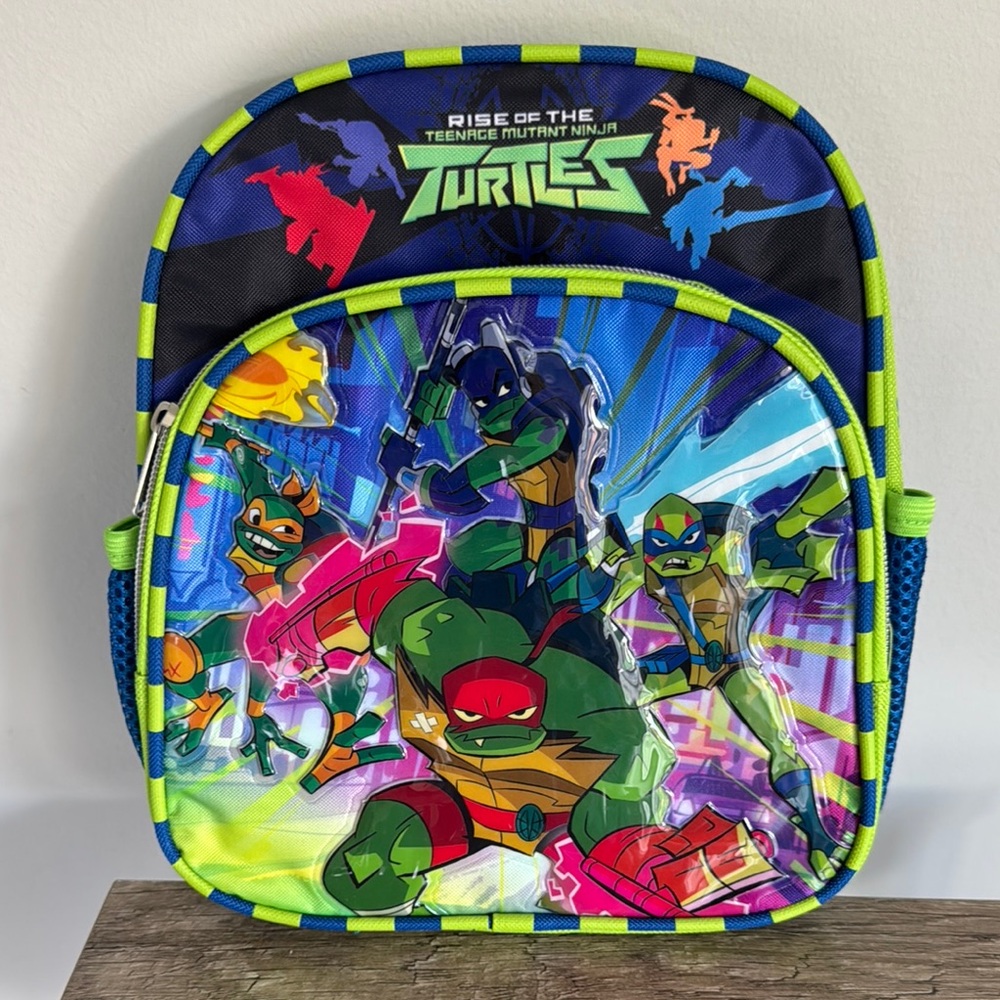 Nickelodeon Rise of the Teenage Mutant Ninja Turtles 10” Backpack